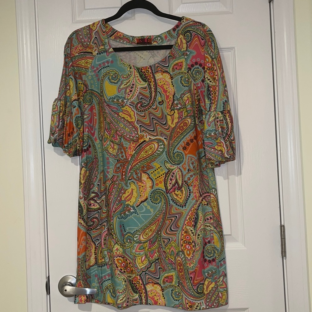 Multi Patterned Dress